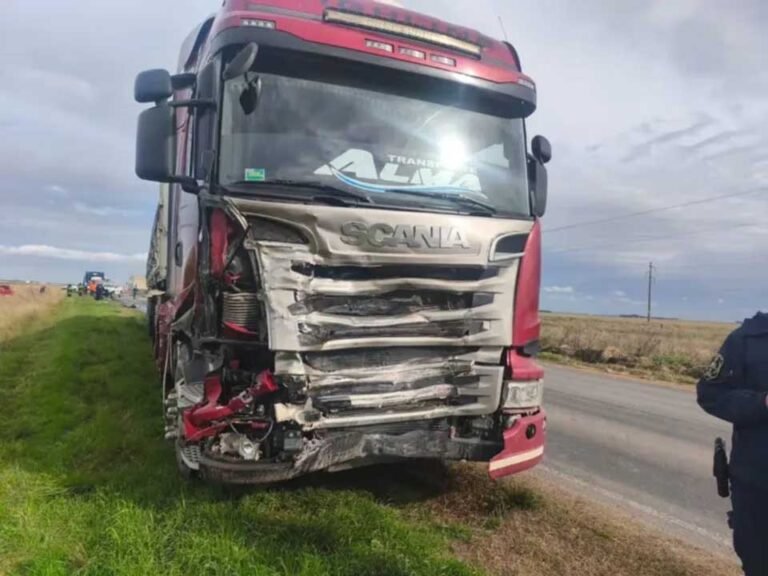 Un camionero de Rada Tilly quedó involucrado en un choque fatal en Bahía Blanca