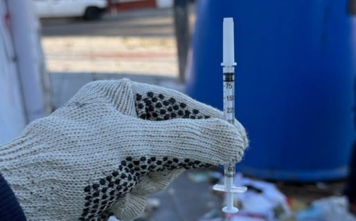 Urbana pidió no arrojar agujas ni jeringas en los Puntos Verdes