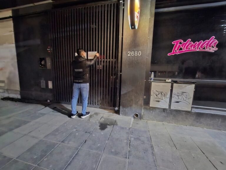Clausuran el pub “Irlanda” por segunda noche consecutiva tras hallar a seis menores de edad en el interior