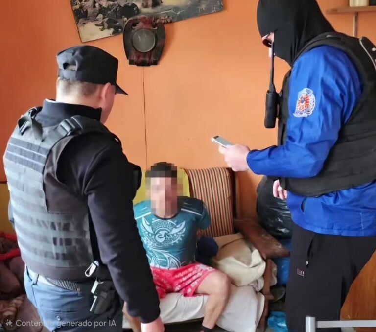 Detuvieron a “Plumita”, un prófugo buscado por amenazas con armas