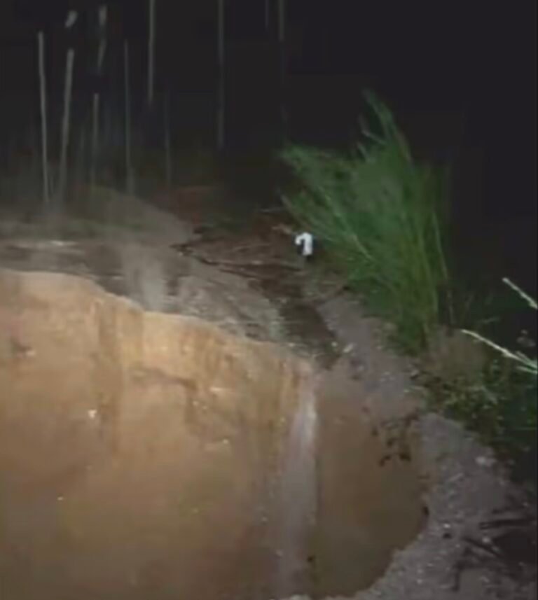 Aluvión en el Parque Nacional Los Alerces obliga al corte total de la Ruta 71