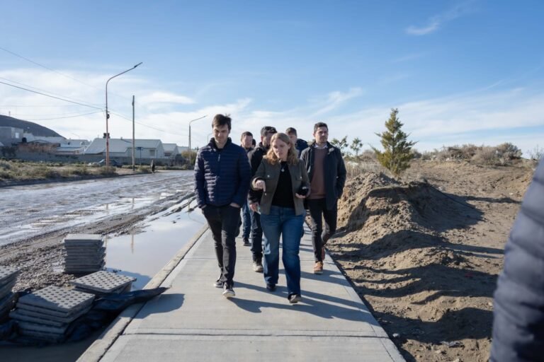 Provincia financiará la pavimentación de 77 cuadras en Rada Tilly