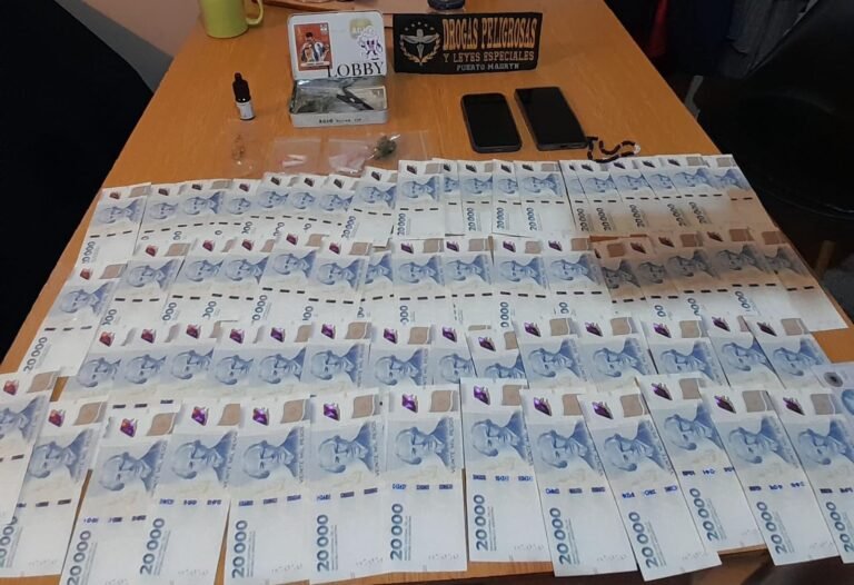 Golpe al narcotráfico: secuestraron éxtasis, LSD, ketamina y más de $1,3 millones