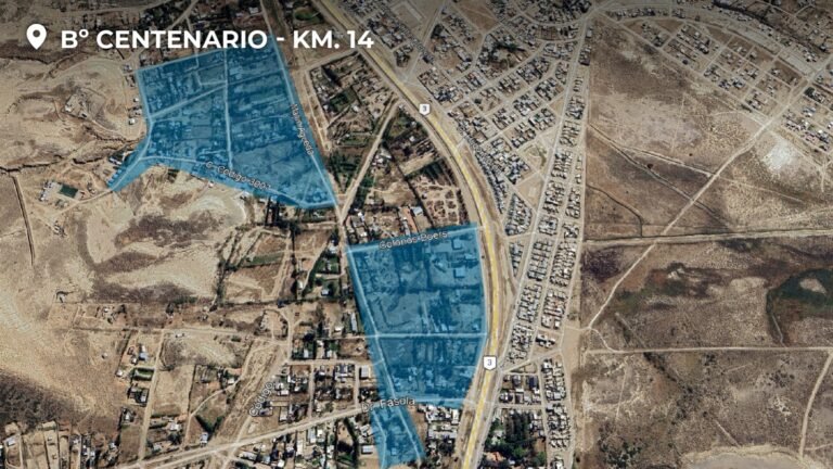 Retirarán mangueras irregulares para normalizar la red de agua en el barrio Centenario