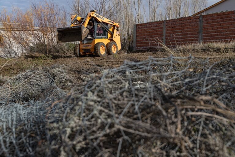 Recuperan lotes abandonados para destinarlos a los damnificados por el Cerro Hermitte