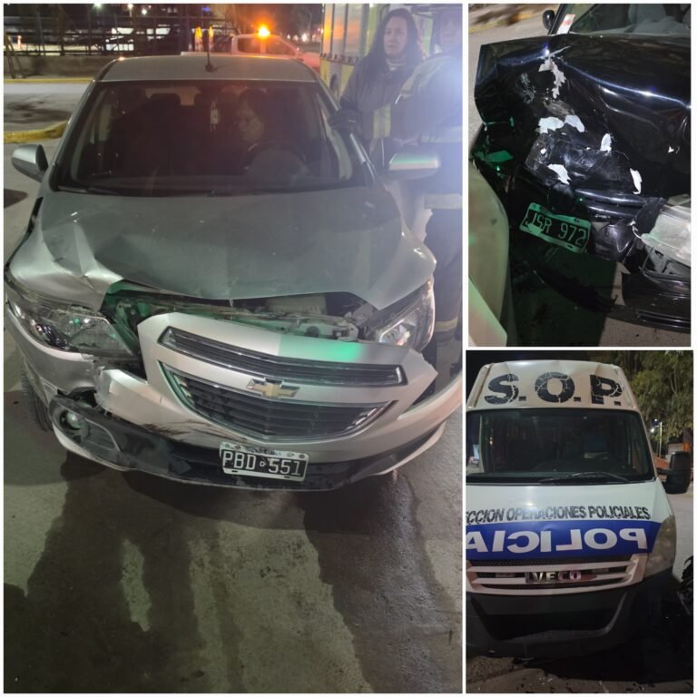 Triple colisión en Portugal y Ruta 3 deja un lesionado derivado al Hospital Regional