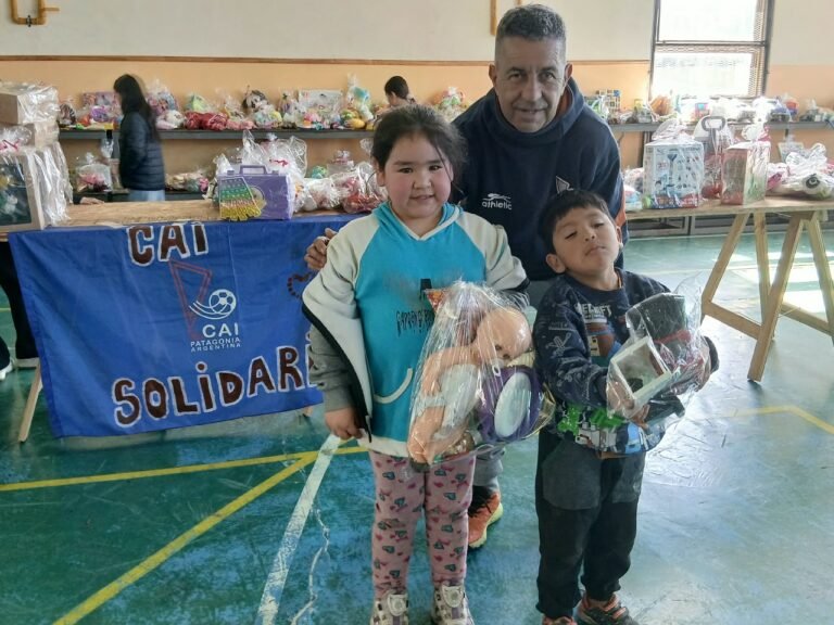 CAI Solidaria cerró la Campaña del Juguete con festejos para más de 200 niños de la Cordillera