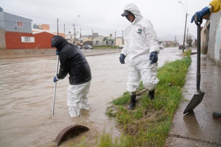 El temporal de lluvia dejó 39 milímetros, una familia autoevacuada y más de cien pedidos de asistencia