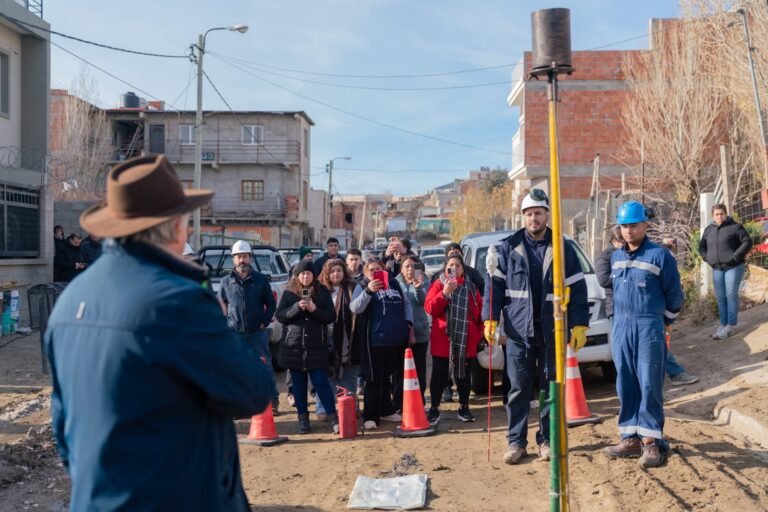 Casi $40 mil millones para infraestructura: Comodoro avanza con gas, agua y cloacas
