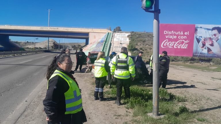 Siniestro vial en el puente de Castelli: colisionaron un Etios y un Corolla sin personas lesionadas