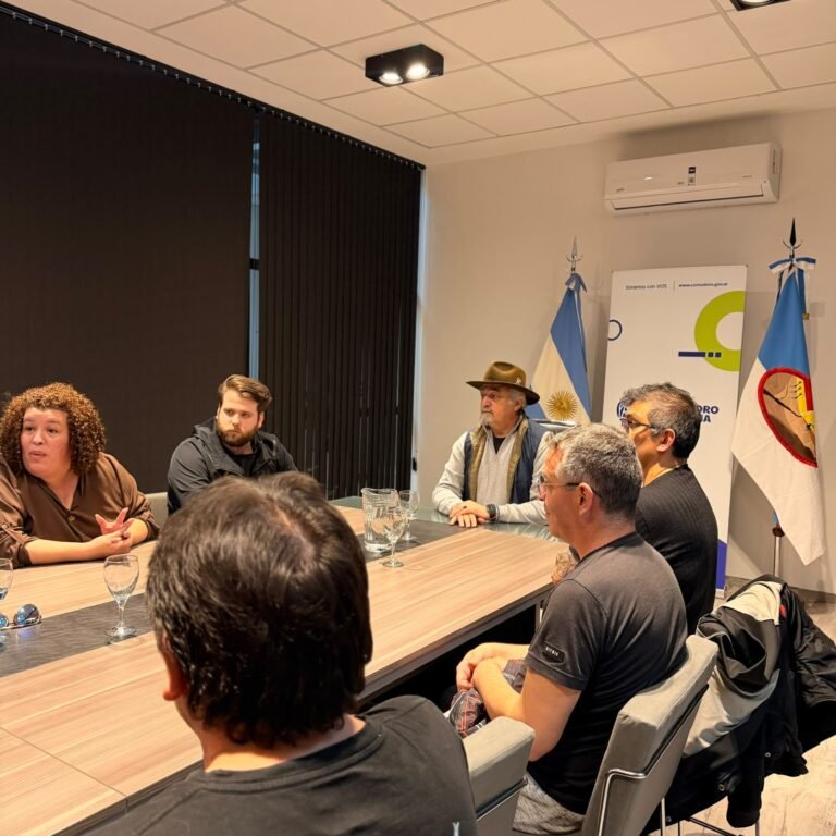 Othar llevó tranquilidad a choferes de Patagonia Argentina sobre su futuro laboral