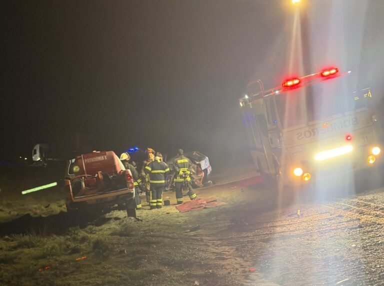 Tragedia en la Ruta 3: dos muertos y heridos tras un choque entre dos camiones y un auto 