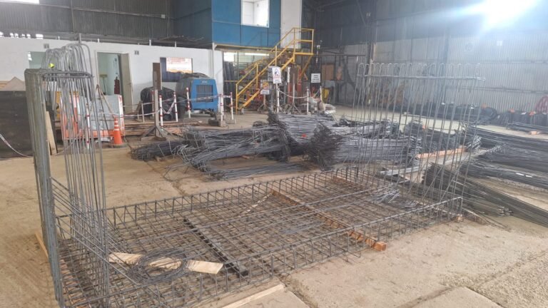 ​Iniciaron la producción de módulos premoldeados para la descarga pluvial al mar