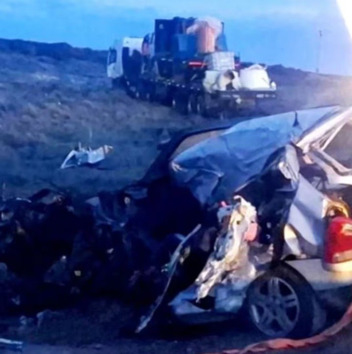 Tragedia en la Ruta 3: Racing de Trelew acompañó a un pequeño futbolista tras la muerte de su papá