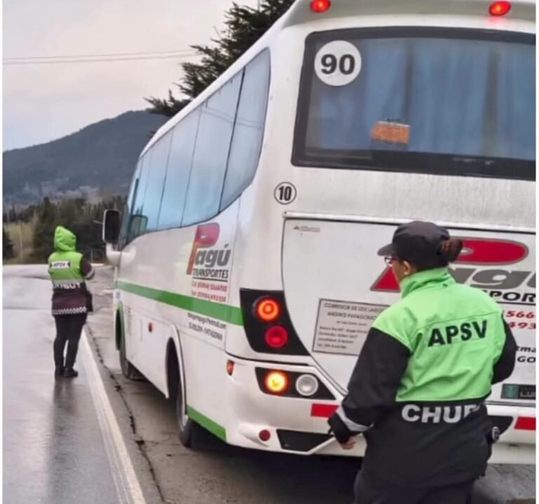 Un chofer alcoholizado trasladaba a 20 menores que viajaban a Bariloche